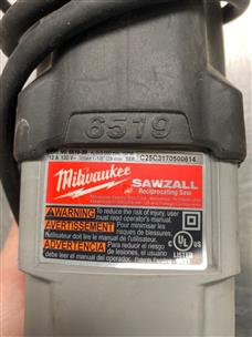 Milwaukee sawzall 120v hot sale